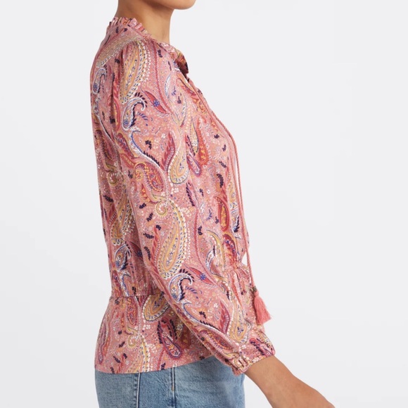 LES SEREIN Locarno Peplum Knit Top NWOT - Picture 4 of 13